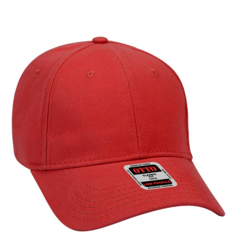 Style No. 19-251
OTTO CAP 6 PANEL LOW PROFILE
BASEBALL CAP