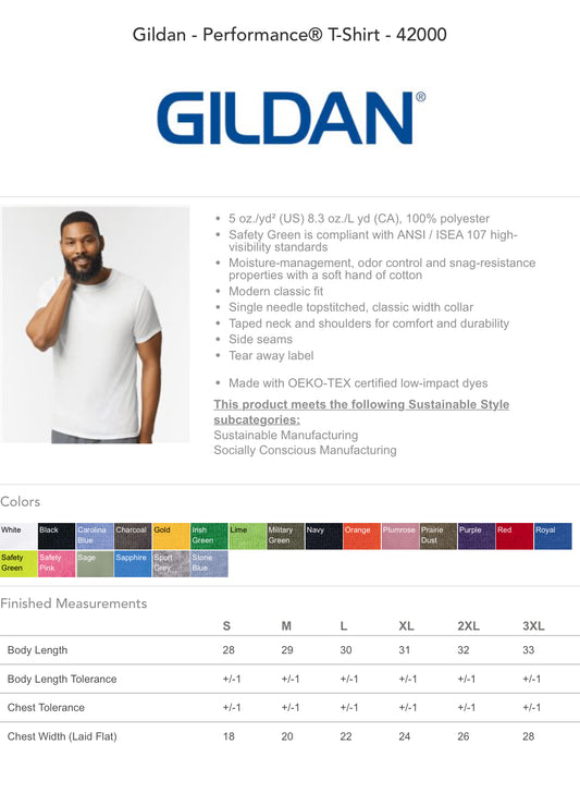 Gildan Preformance - 42000